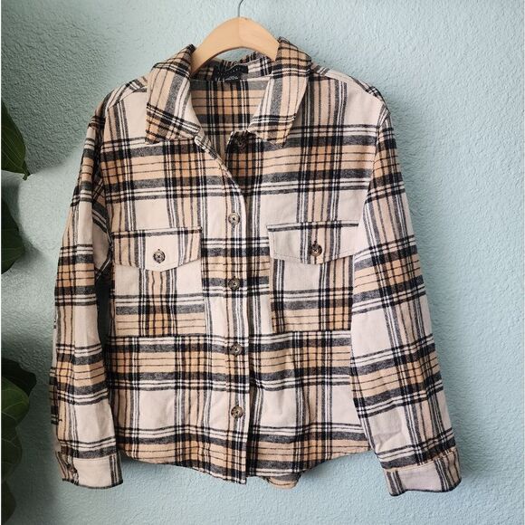 Sanctuary plaid shacket - Picture 1 of 8